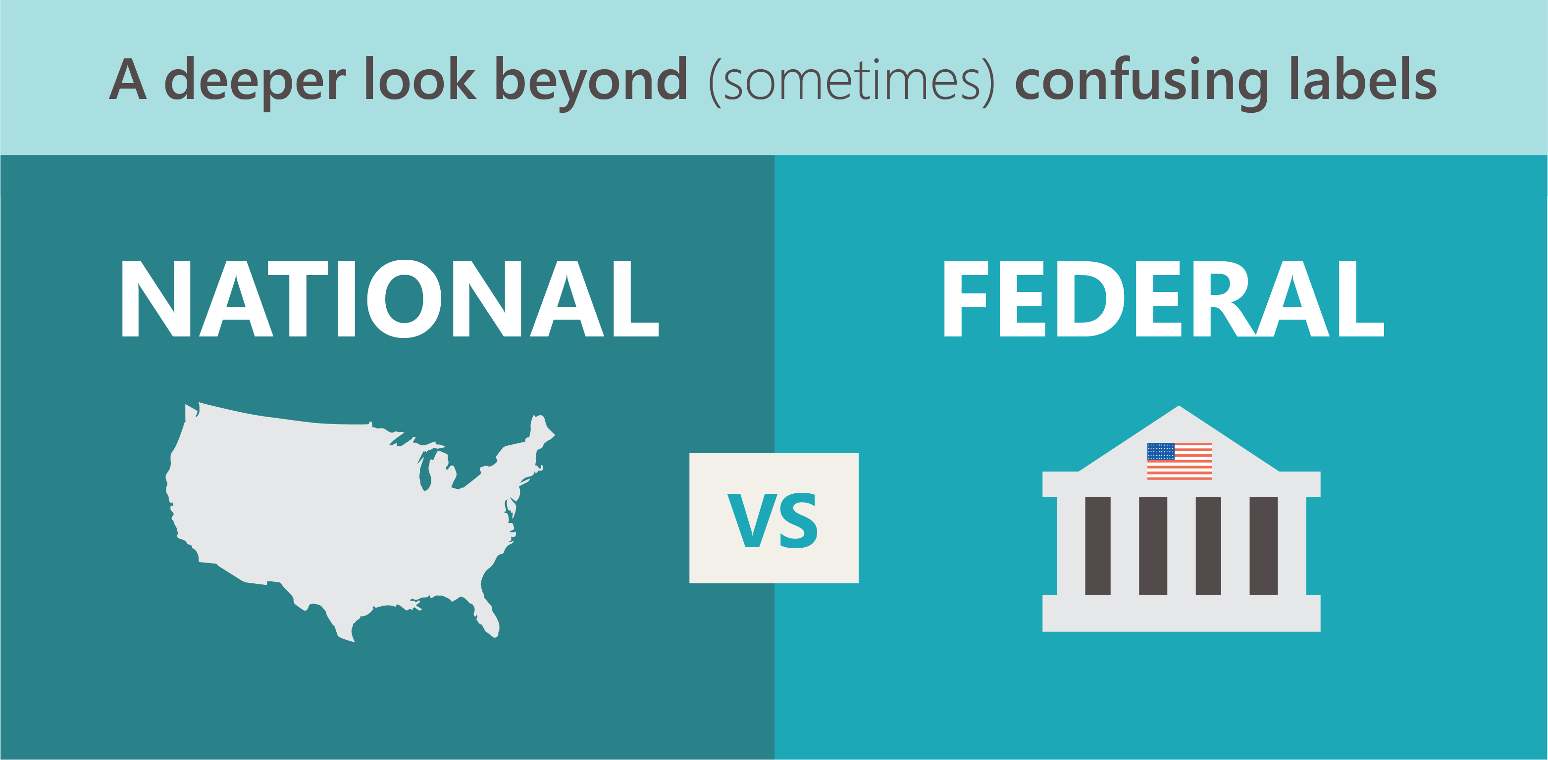 A look at the difference between National Criminal Database and Federal Criminal History Searches